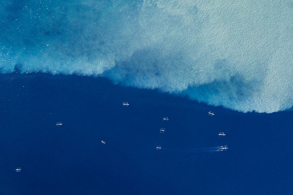 Where the muddy river meets the ocean