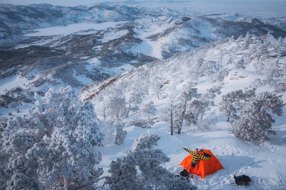 Бодрое утро в горах Ку