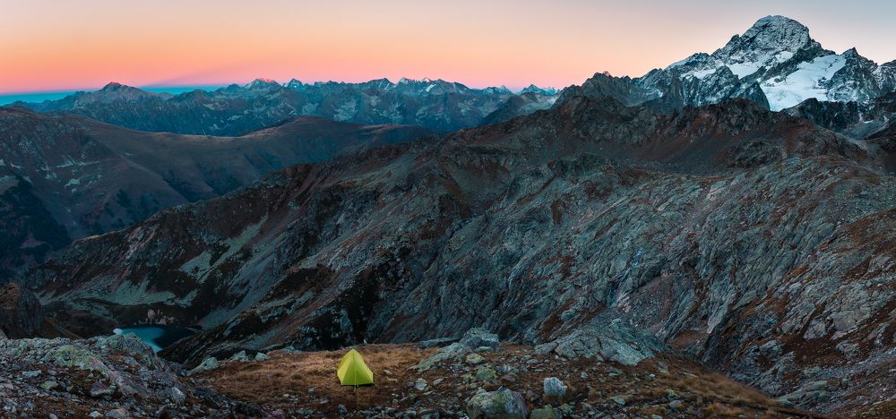 Вид с перевала Кельауш