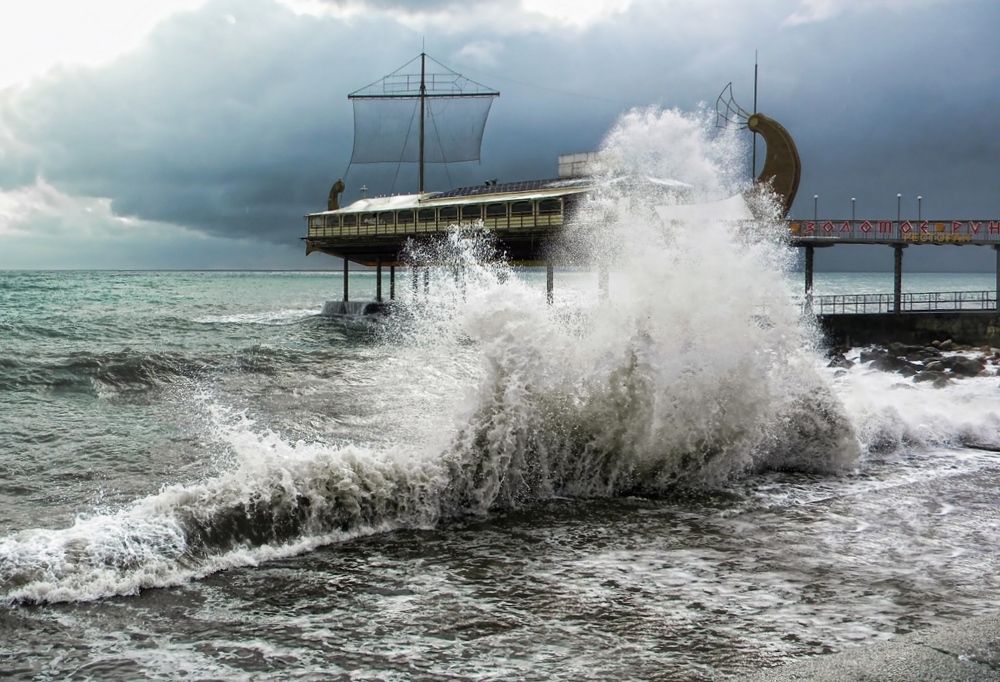 Зима в Крыму