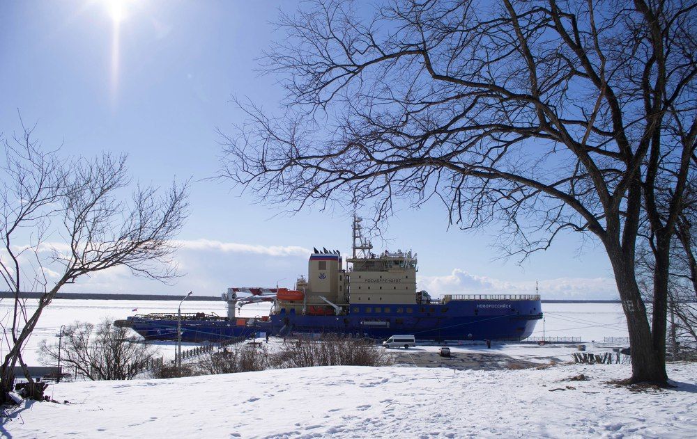 Зима в городе