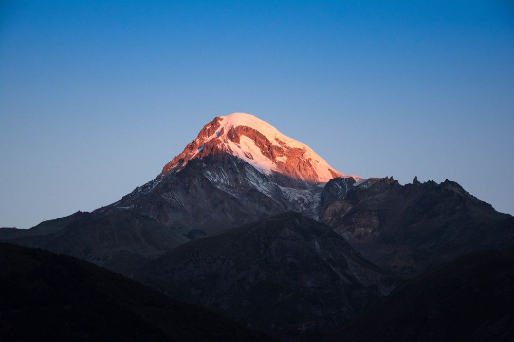 Гора Казбек