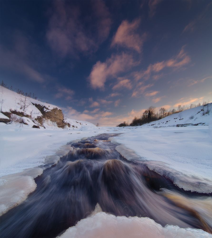 Тосна зимой