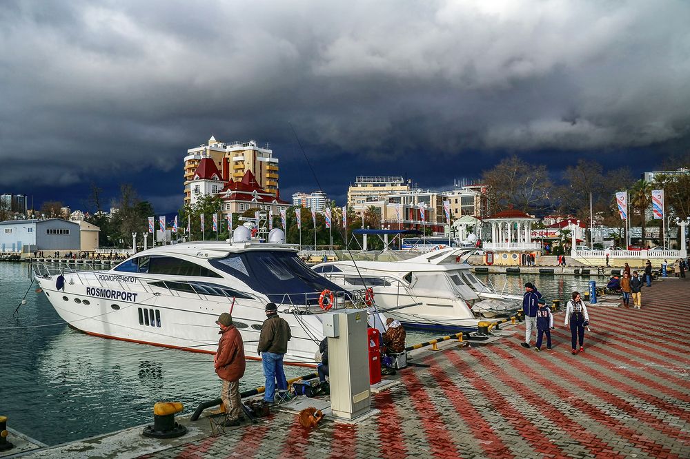 Февральская рыбалка в Сочи