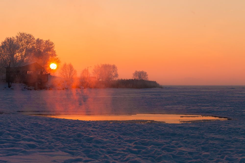 Морозный рассвет