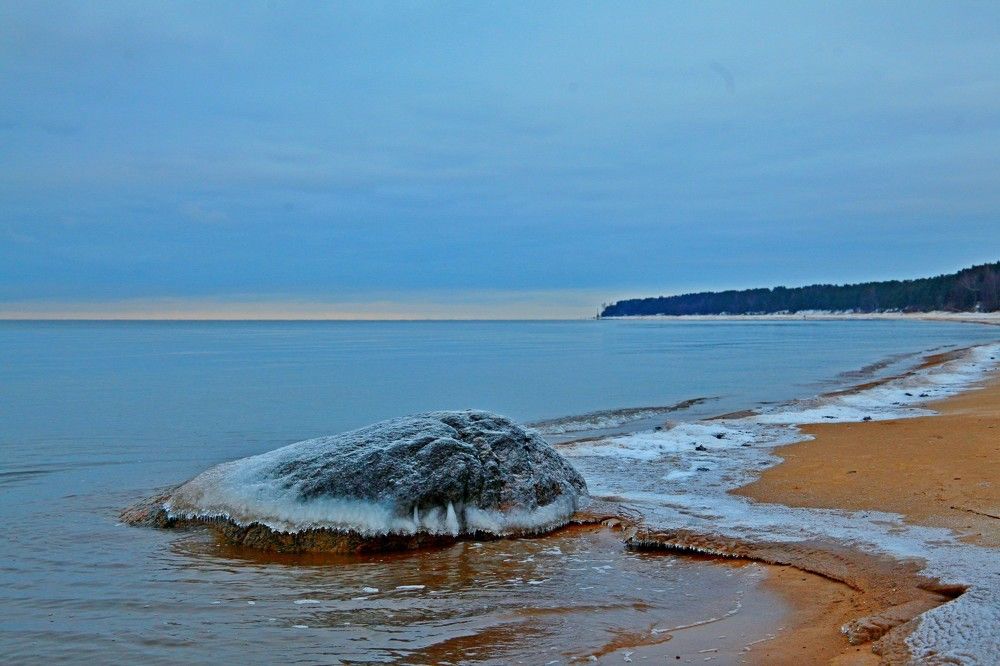 Зимнее море
