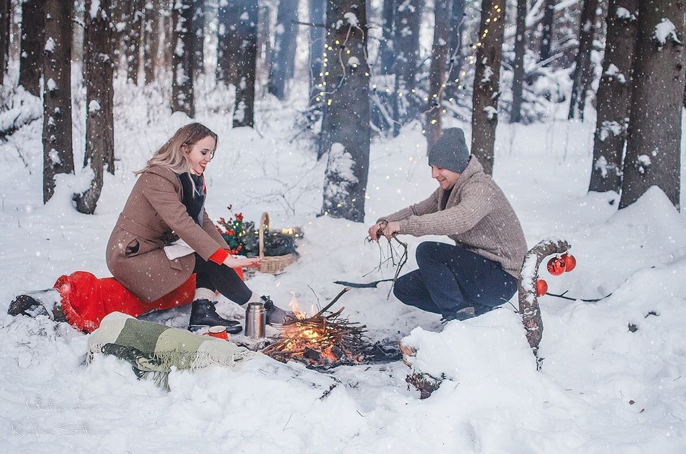 Зимний пикник