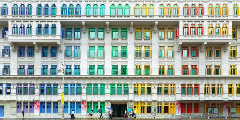 Colorful windows