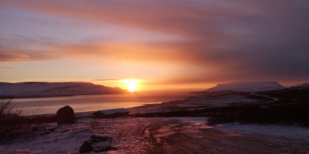 Iceland sunset