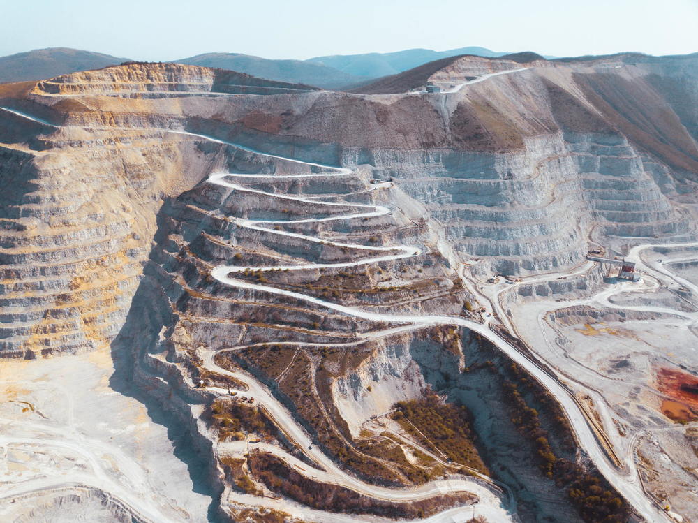 Карьерные узоры.