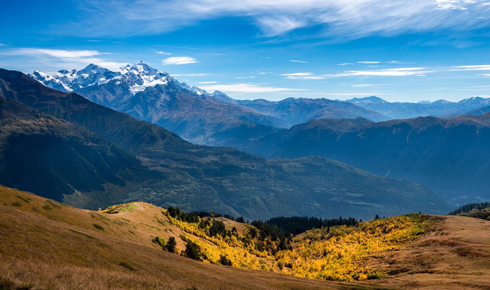 Вид на гору Тетнульди