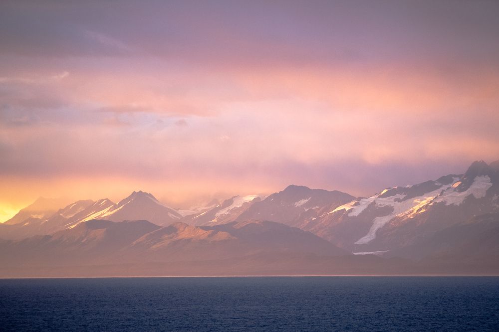 Акварельный закат