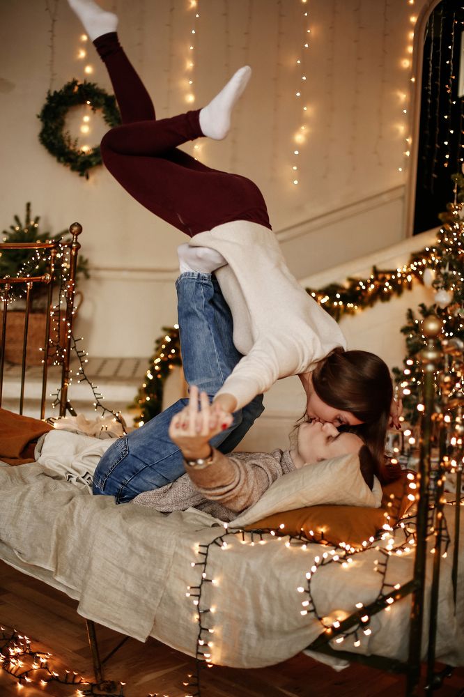 Леша и Кристина...