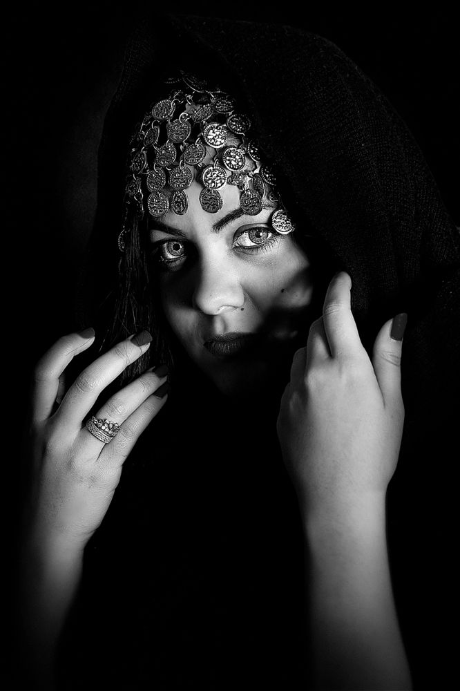 A beautiful Arab woman