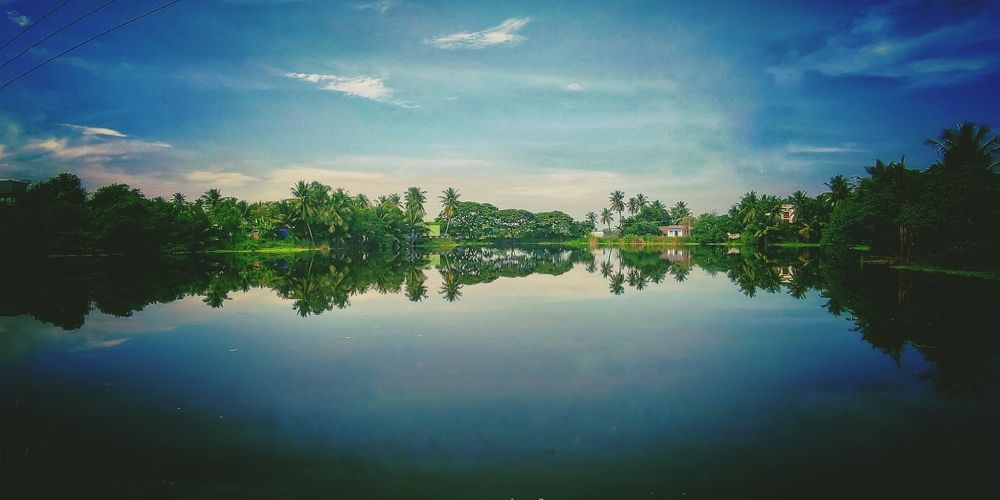Water mirror  reflection