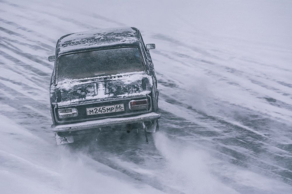 Жигули на льду