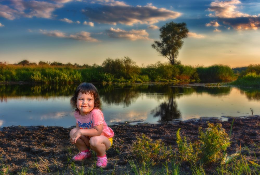 вечер у реки