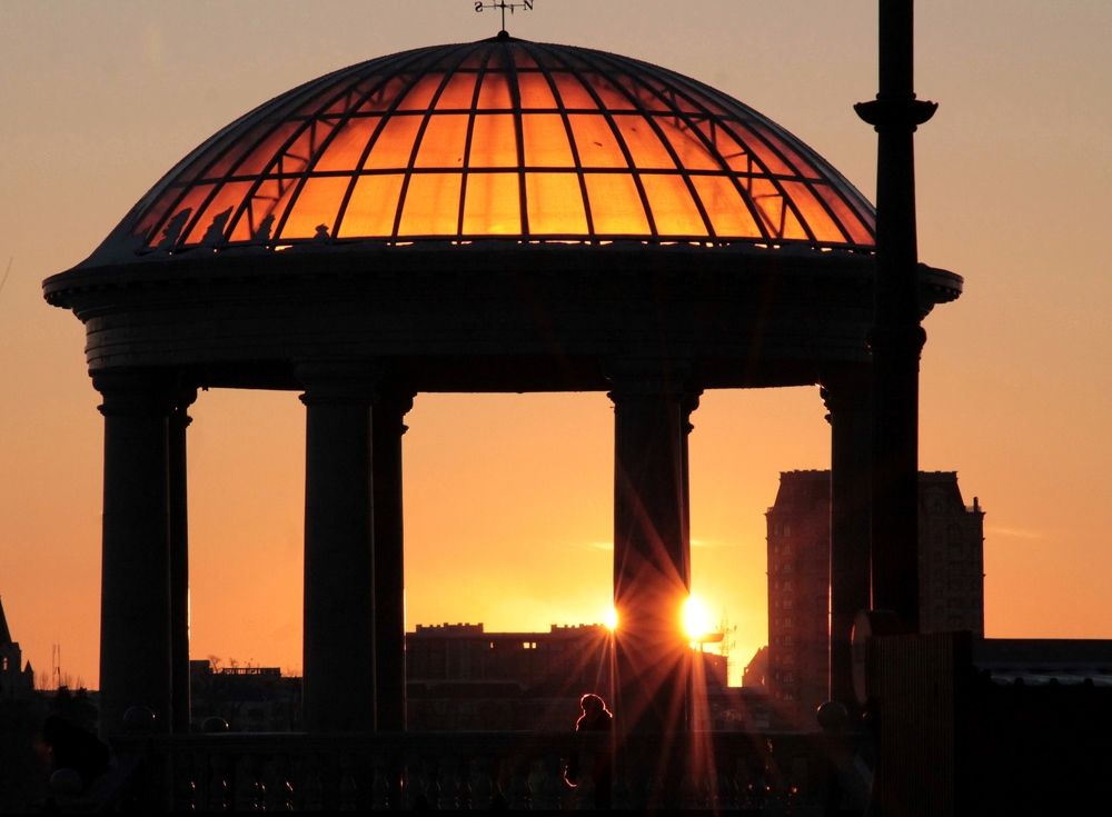 Благовещенск. Закат.