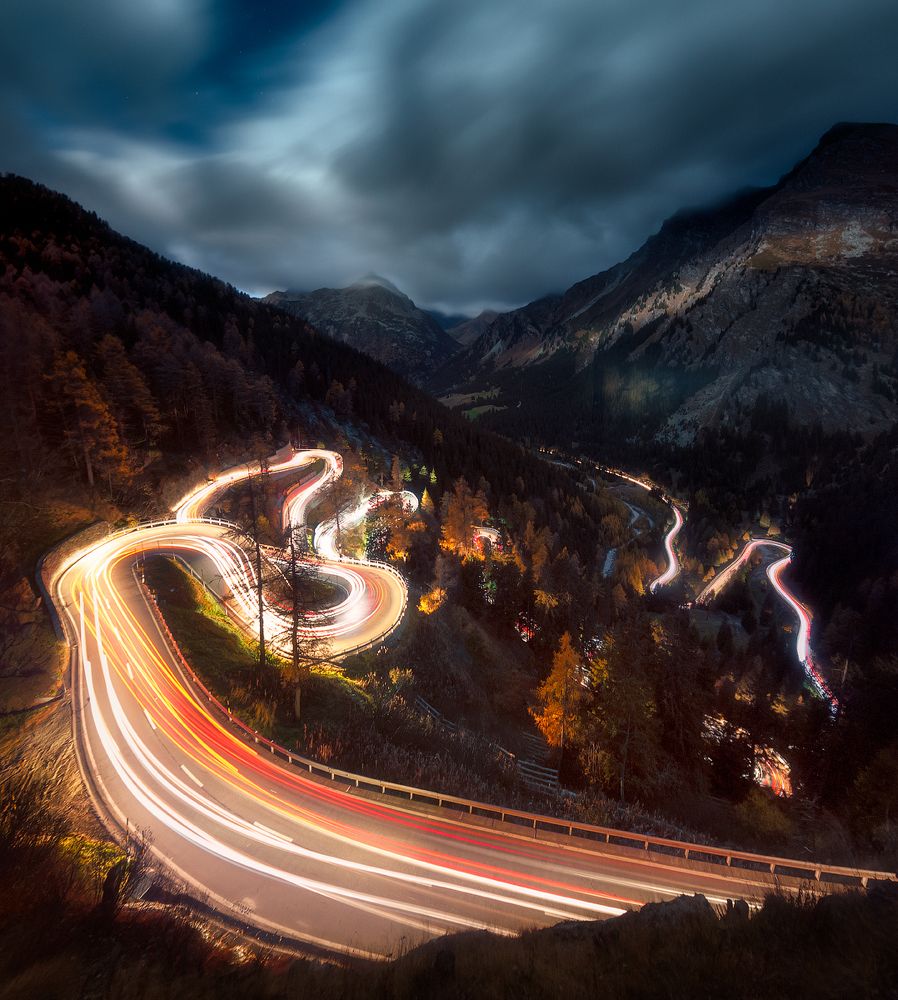 Перевал Малоя, Швейцария