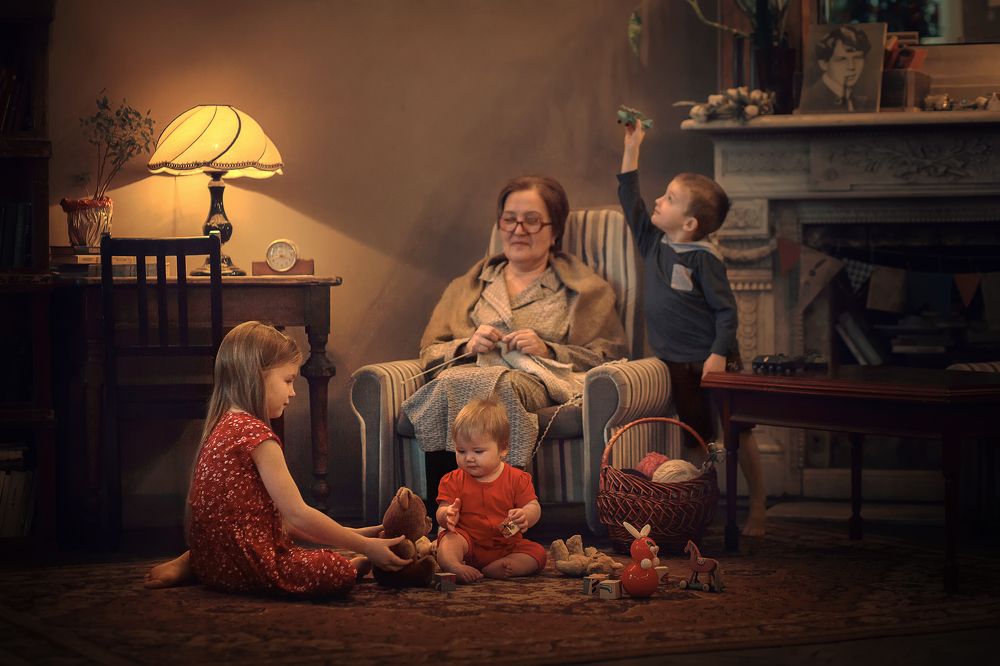 В гостях у бабушки