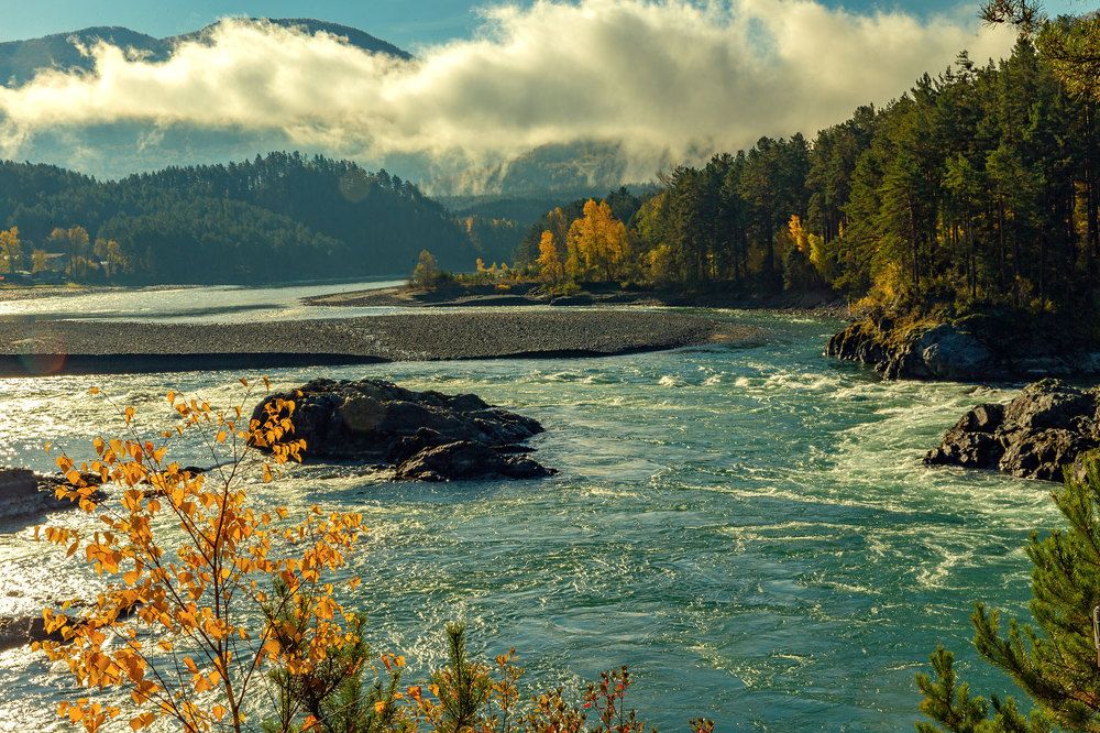 Бирюзовые воды Катуни