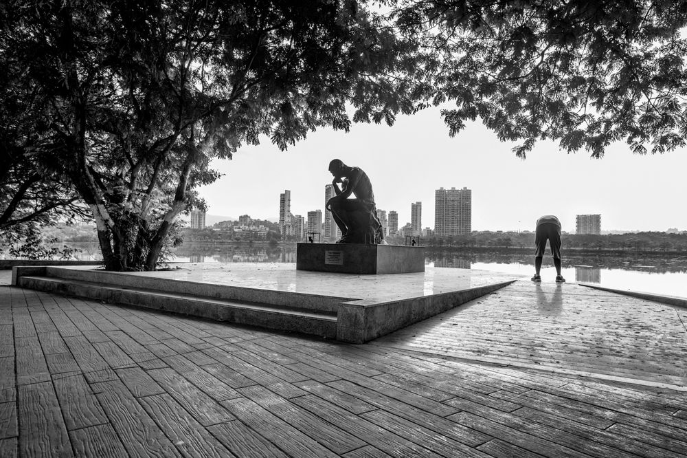 The Thinker and the doer