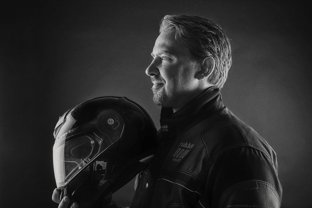 Портрет Шведского байкера