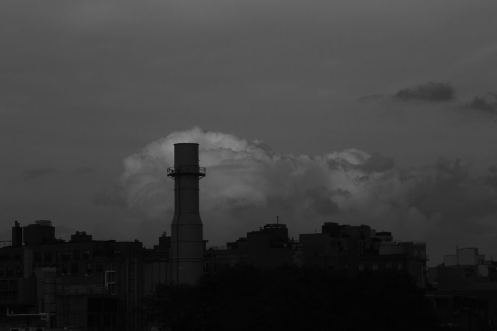 I prefer white clouds than black smoke