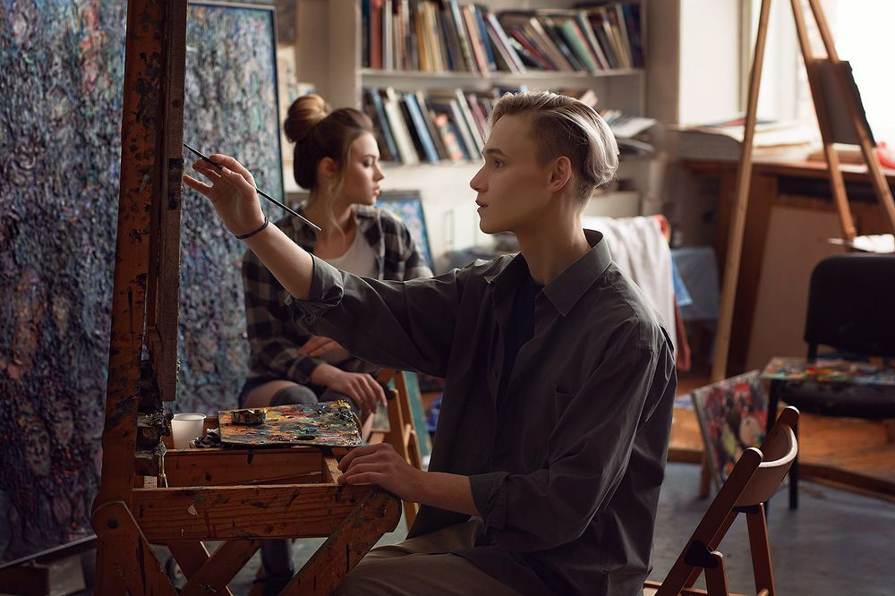 Художник и муза