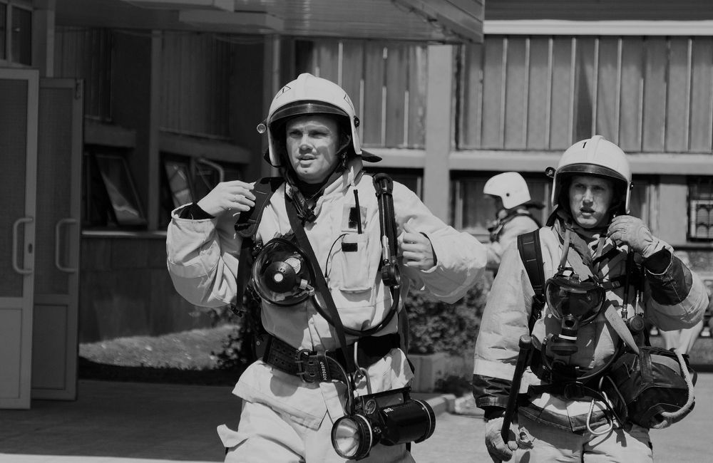 Ликвидация условного пожара