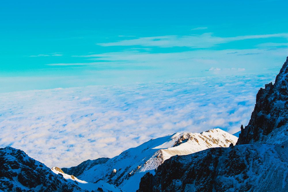 Пейзажи во время восхождения