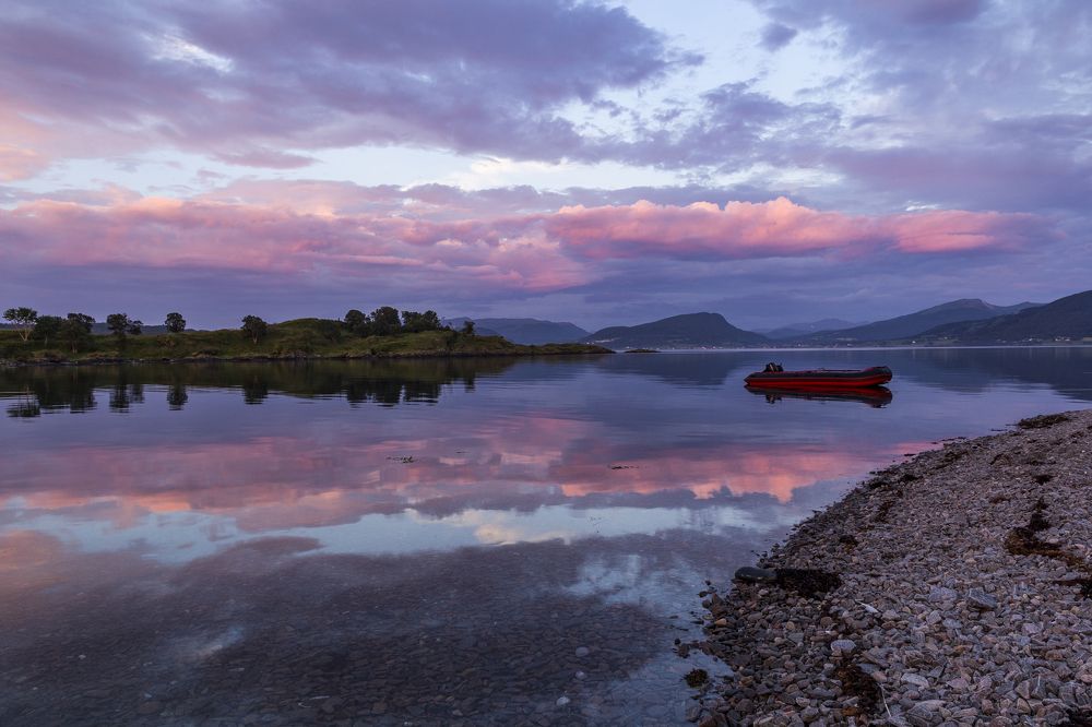 На рассвете