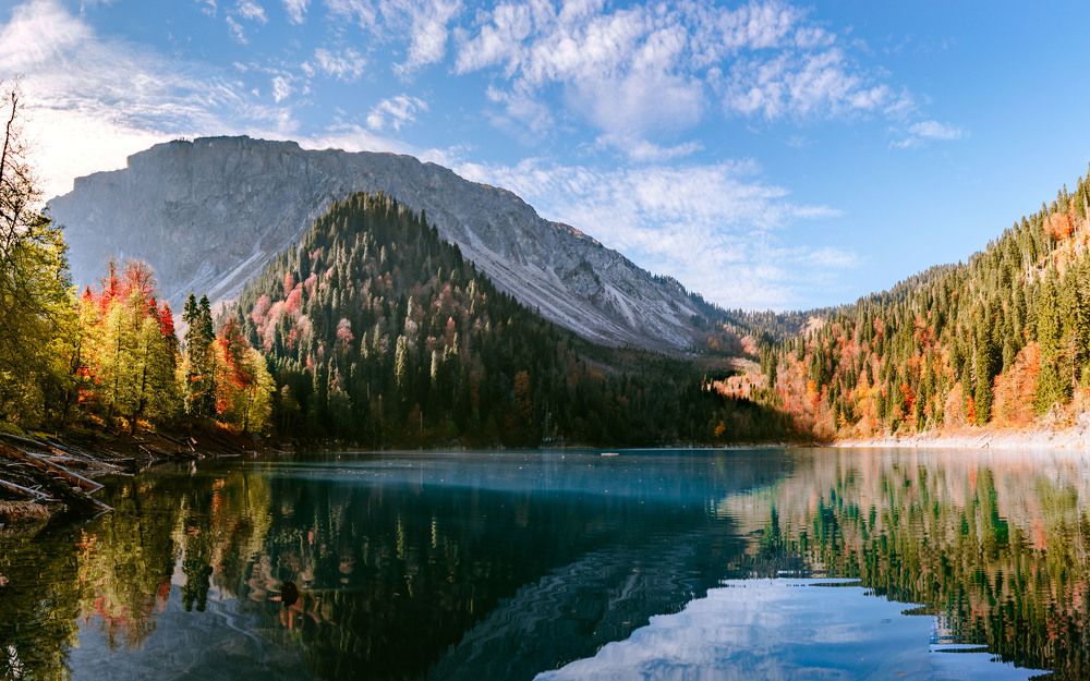 Озеро Малая Рица