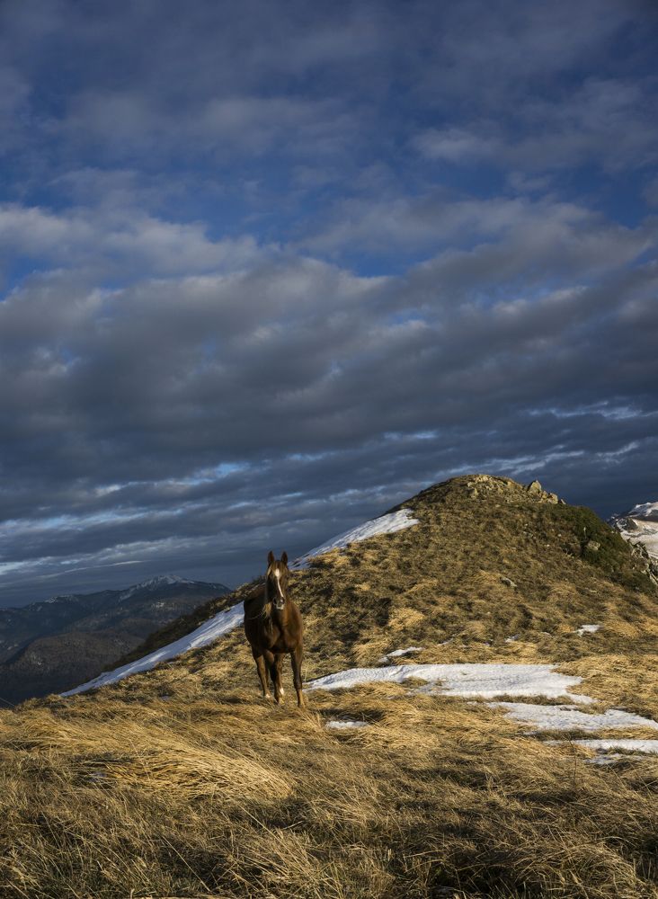 Где облака и снег