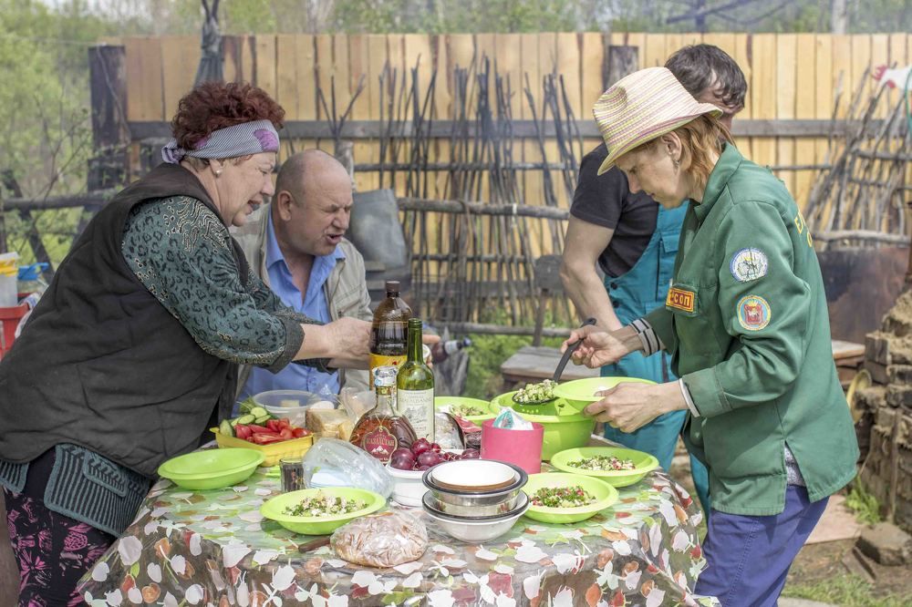 Праздник на даче.