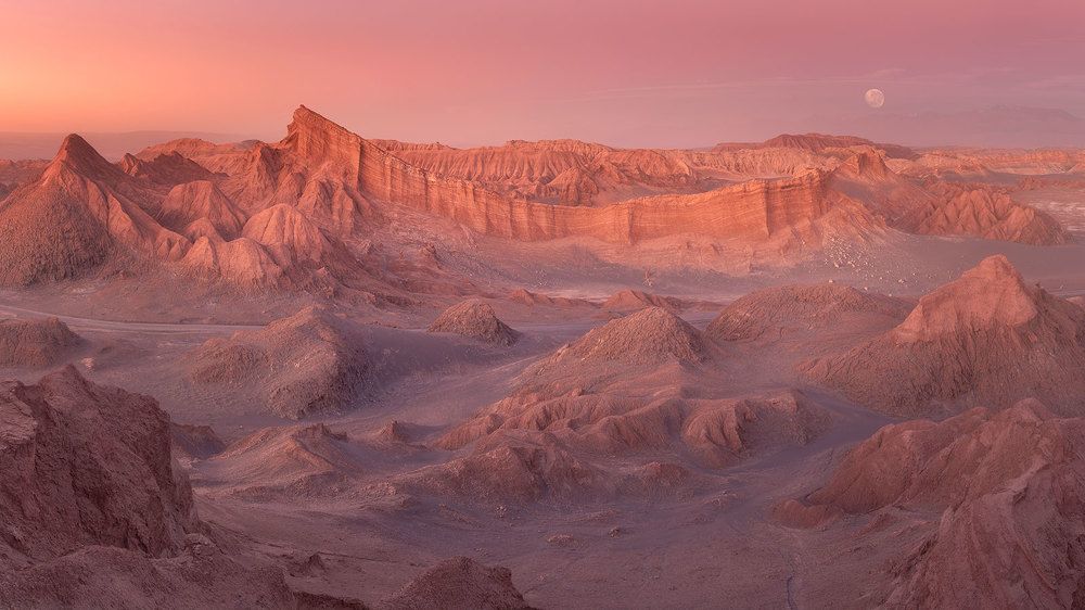 Twighlight at Valle De Luna
