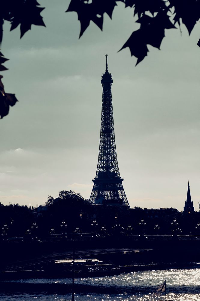 Снова он Париж