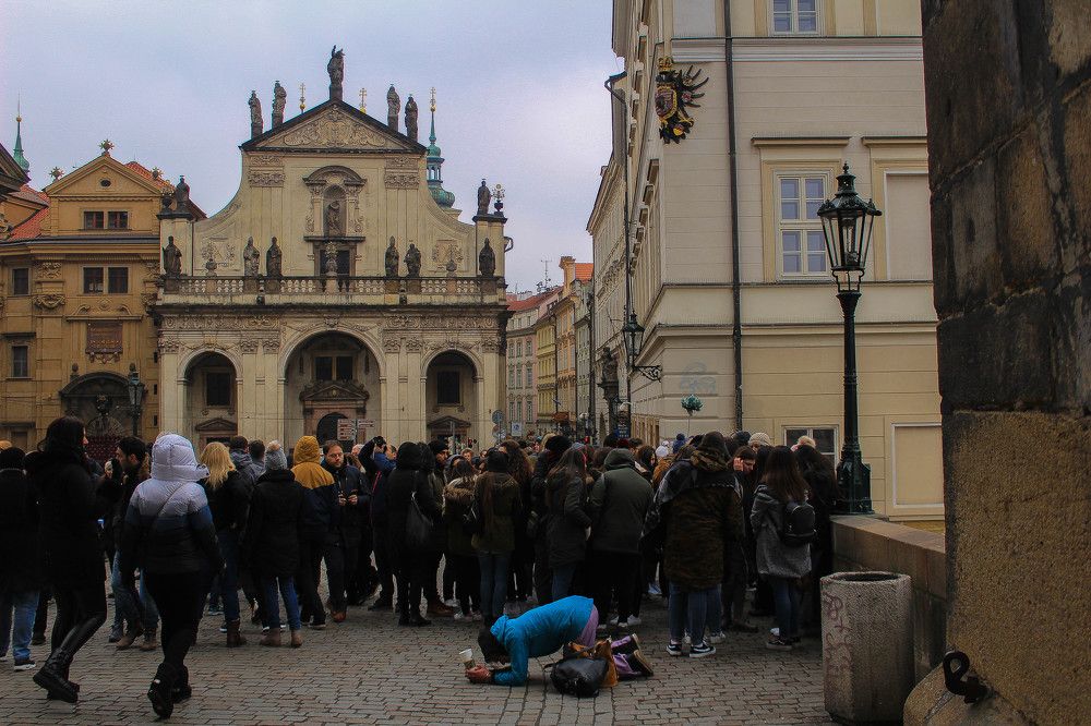 The hard reality in Prague