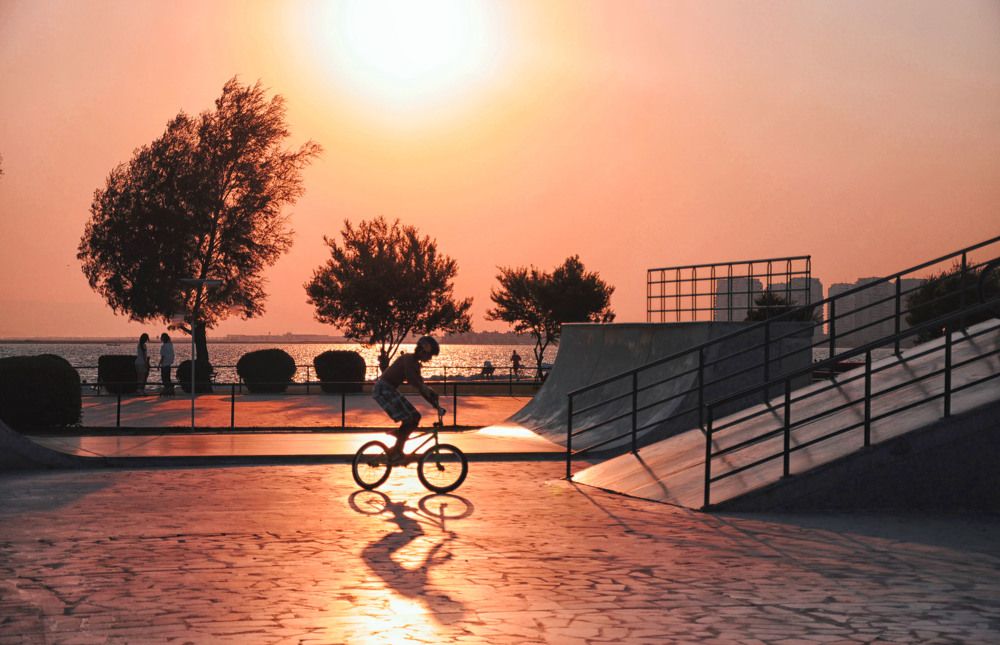 Günbatımında dans