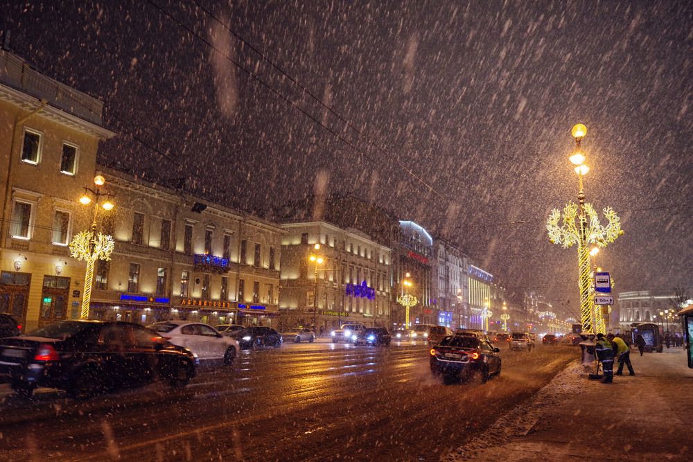 Зимний Санкт-.петербург