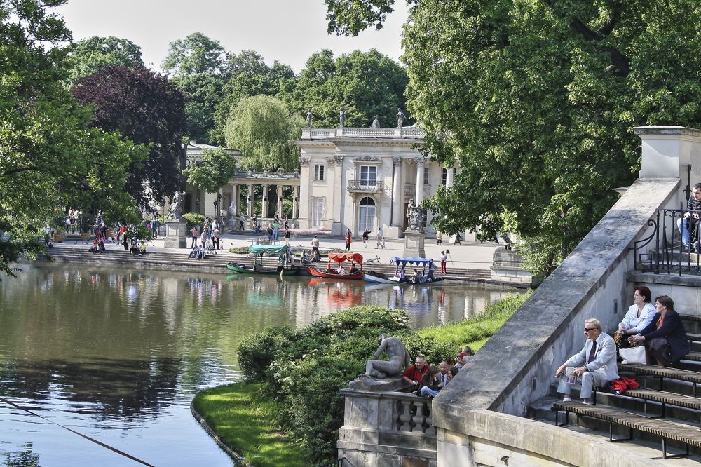 Łazienki Park (Poland, Warsaw)