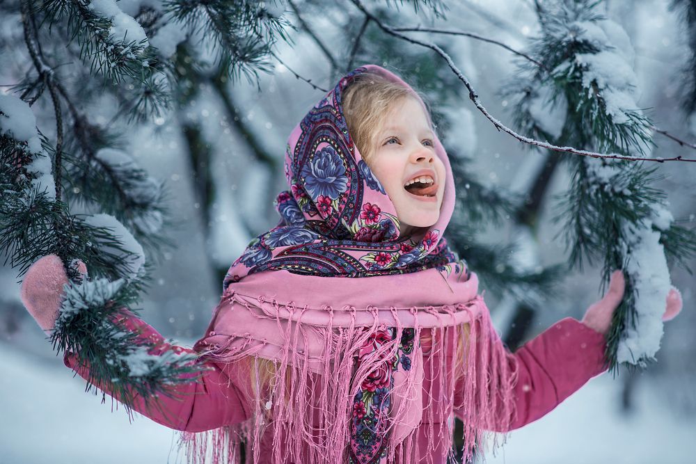 Снежок на язычок