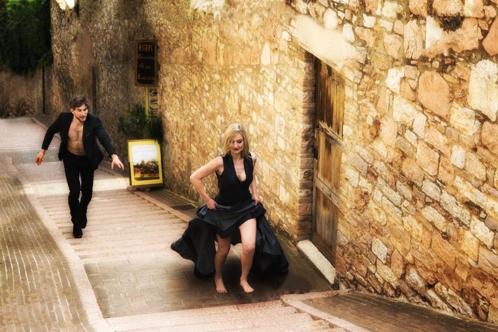 однажды в италии