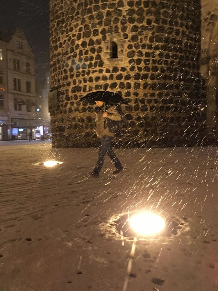 Зима в Кельне