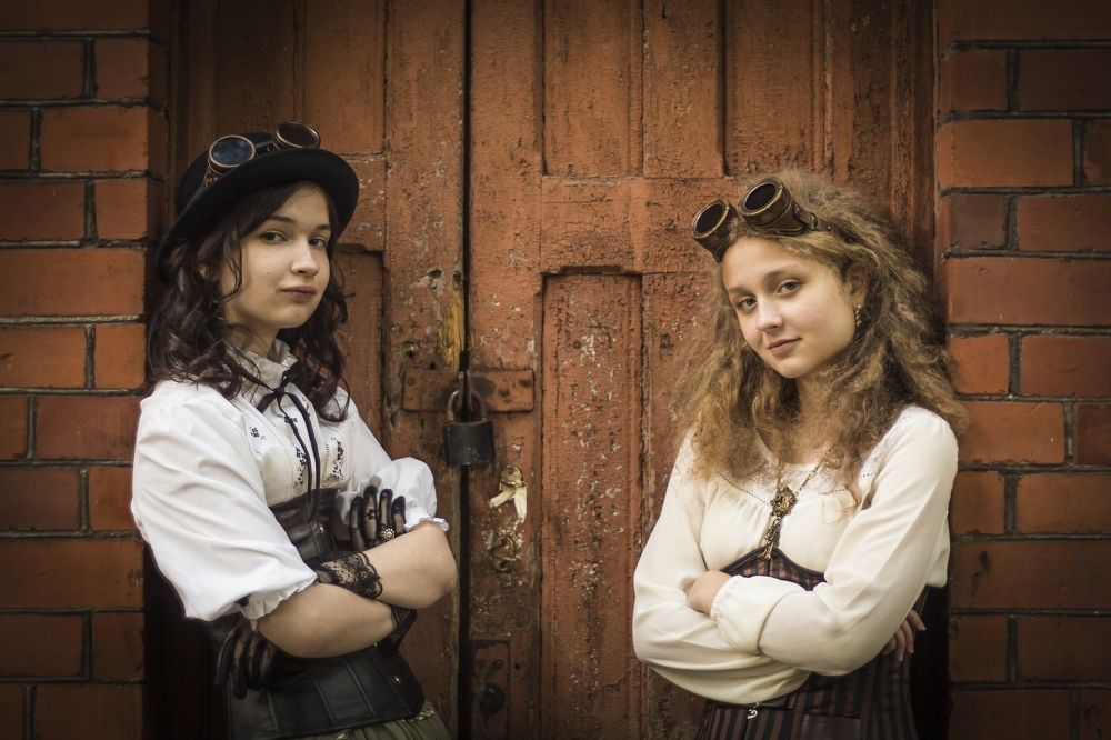 Юные стимпанкши :-)