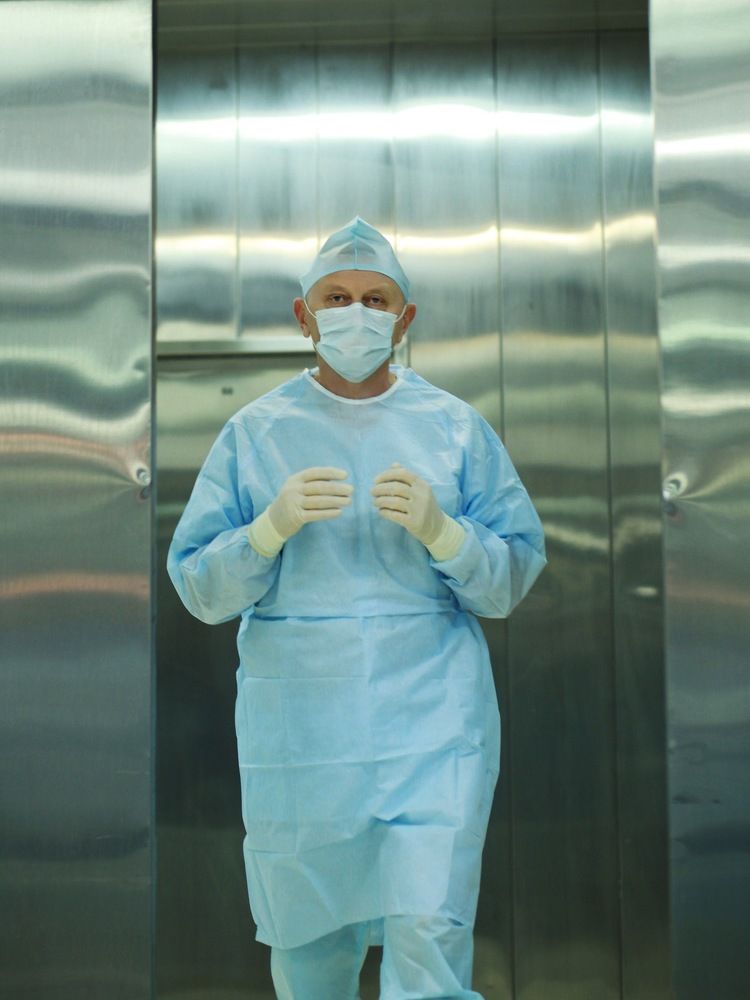 Работа врача.