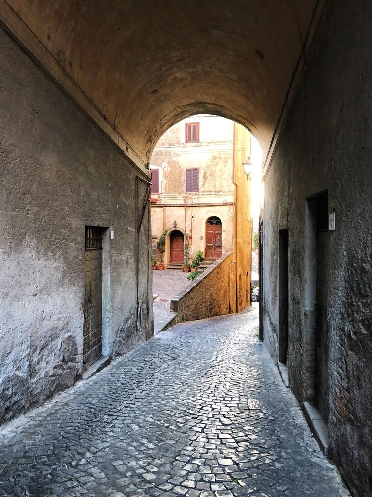 Итпльянская улочка.