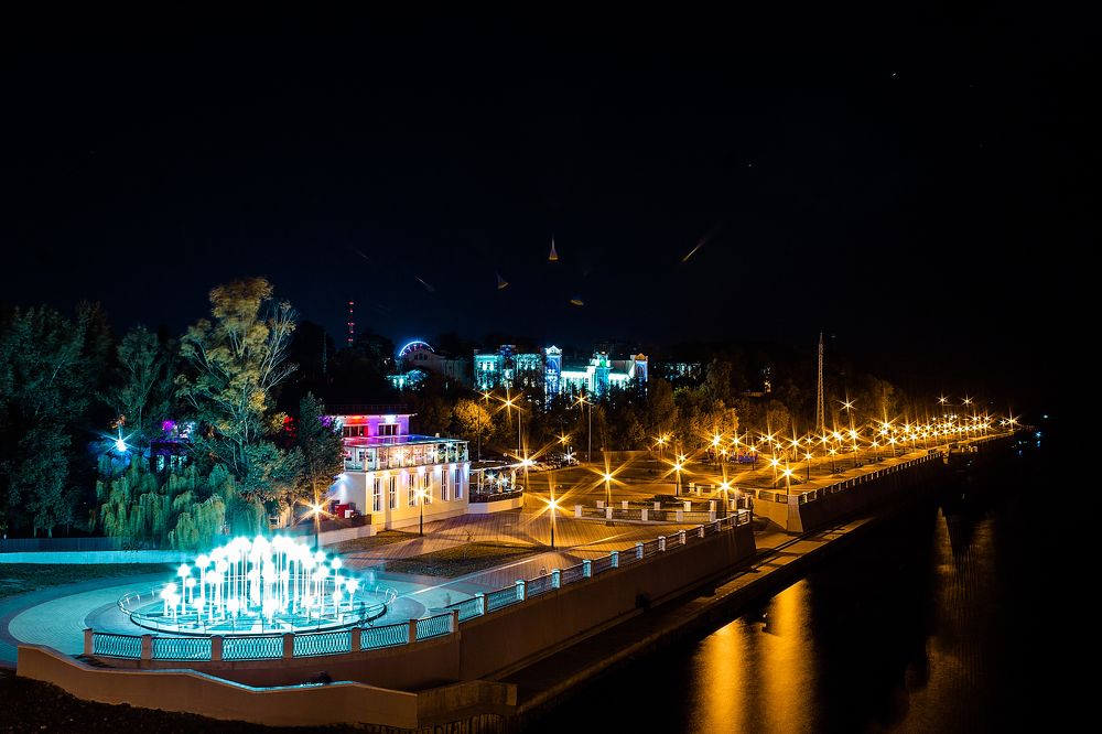 Ночной парк