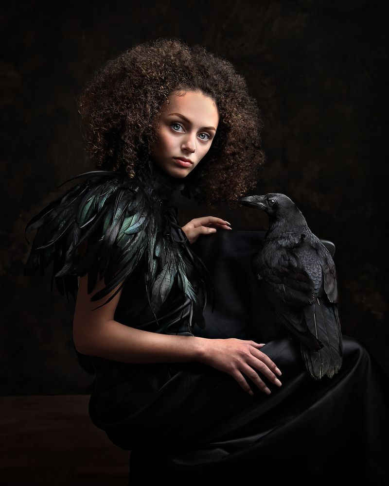 Aaliyah and the raven