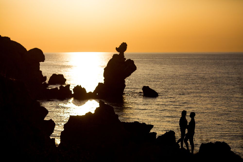 sunset love